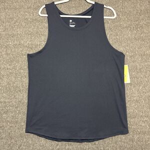 All In Motion Men's Tank Top Navy Blue Medium